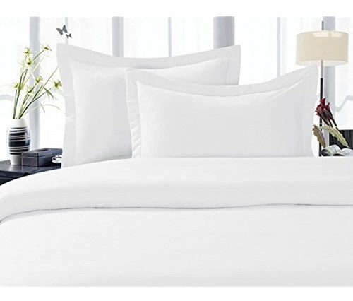 Elegant Comfort Juego De Funda De Edredón De 3 Piezas, Súper 1