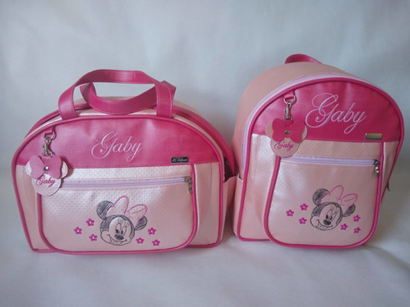 Kit Bolsa E Mochila Maternidade Personalizada 0