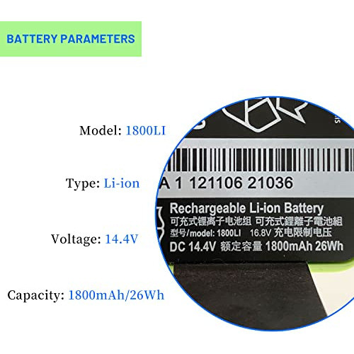 Batería De 1800mah Irobot Roomba 985/980 1