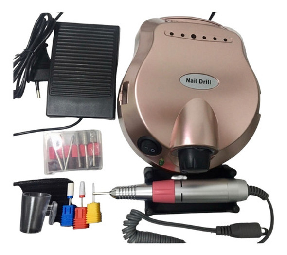 Micromotor Dez 30 Mil Rpm Bvolt +3 Brocas De Ceramica Nf 0