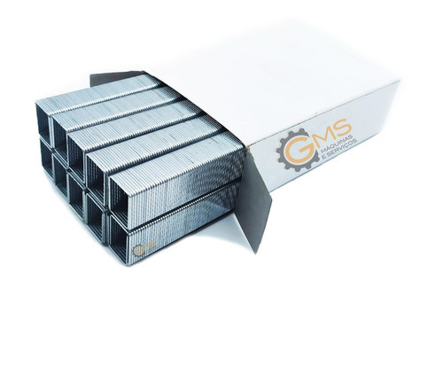 Grampo 80/14mm Grampeador Pneumatico Caixa Com 1.000 Grampos 0