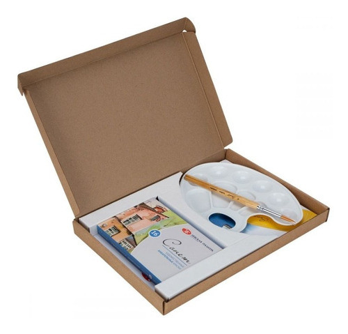 Kit Completo De Aquarela Plein Air Nevskaya Palitra Sonnet - 1