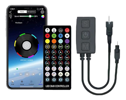 Controladora Pixel Led Magic Bluetooth Remoto Efectos App 0