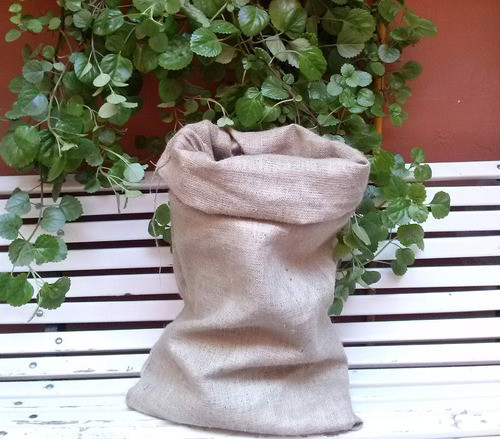 10 Bolsas De Arpillera Yute -envios Al Interior- 50x90 0