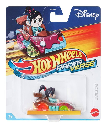 Hot Wheels - Vehículo Racerverse Surtido Hkb86 Vanellope 1