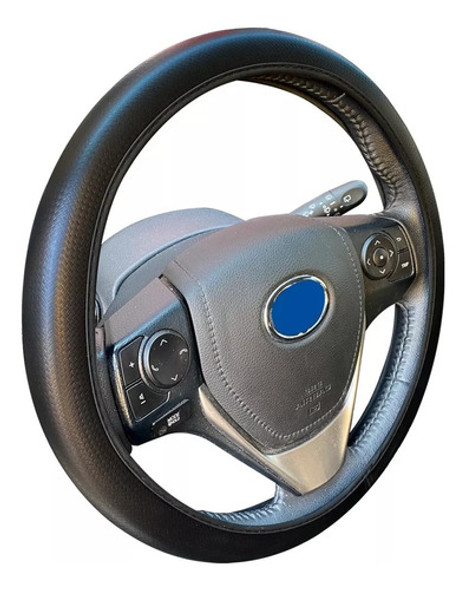 Cubre Volante Para Autos Negro 38cm Universal Antideslizante 1