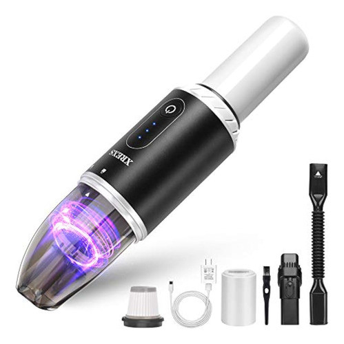 Xrexs Aspiradora De Mano Inalámbrica, Portátil De 0