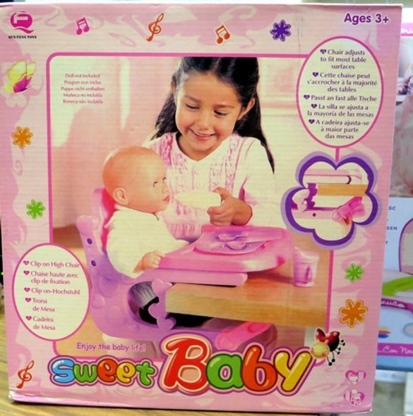 Silla De Comer Aerosilla Para Muñecas En Caja 0