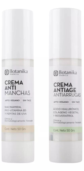Botanika Natier Anti-Stain & Anti-Aging Cream Kit – Wrinkle & Age Spot Treatment, Natural Skincare