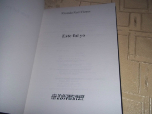 Este Fui Yo - Ricardo Flores 1
