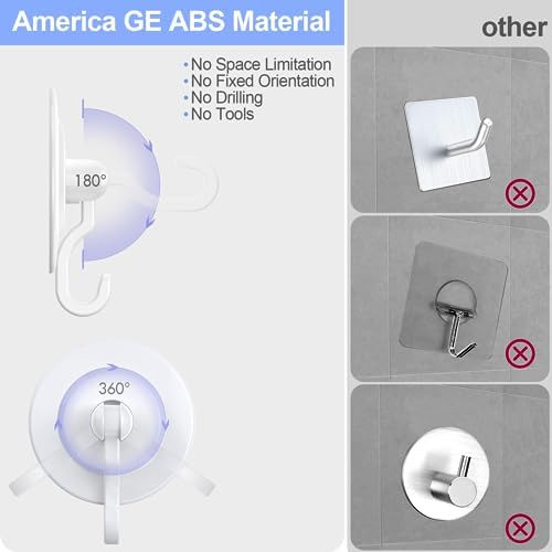 Ganchos Adesivos Chooby Pendurados No Teto Da Parede: Ganch 1