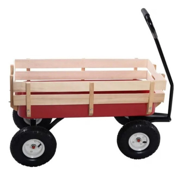 Carro Metal Y Madera Para Niños (ka0908) 1