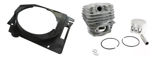 Cubrevolante Motosierra + Cilindro Pistón Anillos 0