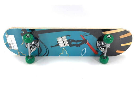 Skate Patineta Grande En Madera Con Diseño - Espacio Regalos 1 Skate Patineta Grande En Madera Con Diseño - Espacio Regalos 1