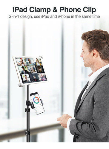 Tripode iPad Tablet Dispositivos Entre 7.9 A 11.9 Pulgadas 1