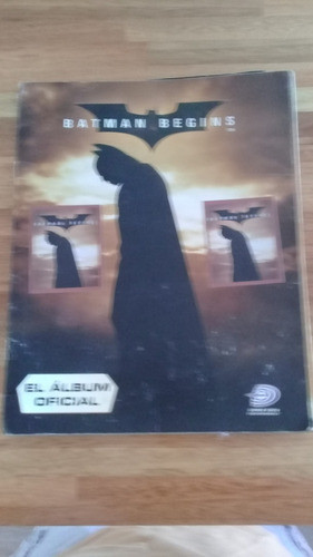 Albúm De Figuritas Batman Begins 0
