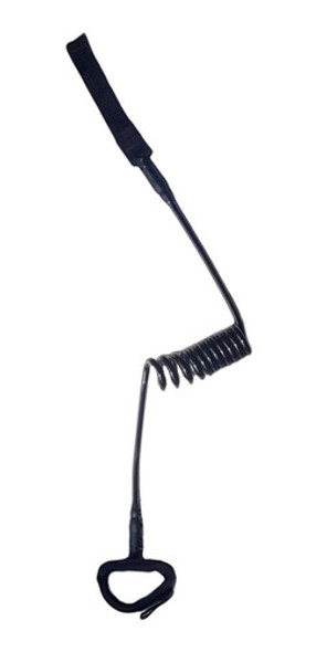 Leash Strep Cordinha Bodyboard Punho Preto 8mm Com Rotor 1 Leash Strep Cordinha Bodyboard Punho Preto 8mm Com Rotor 1