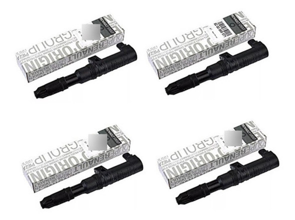 Kit X4 Bobinas Renault Sandero K4m 1.6 16v Original Beru 0