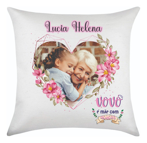 Almofada Dia Das Mães Com Foto E Nome Personalizada 1