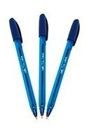 Bolígrafo Unimax Trio Dc Azul Trazo 1,0 Mm - Caja X 50 1
