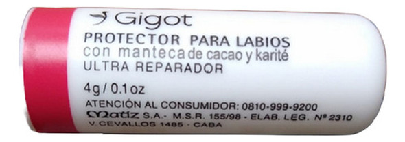 Gigot Instant Balm Balsamo Labial Con Manteca Cacao Y Karite 1 Gigot Instant Balm Balsamo Labial Con Manteca Cacao Y Karite 1