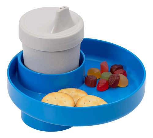 Bandeja Portavasos Convierte Portavasos Común Azul 0