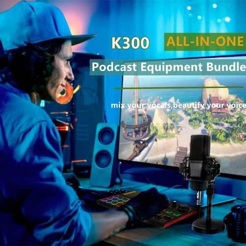 Conjunto De Placa De Efectos De Sonido K300, Tarjeta De Soni 1