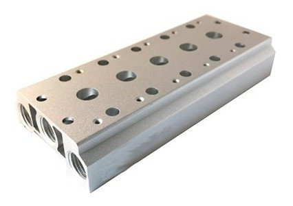 Manifold Para Electrovalvulas Neumáticas 5/2 - 4 Estaciones 0
