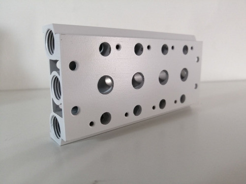 Manifold Para Electrovalvulas Neumáticas 5/2 - 4 Estaciones 1