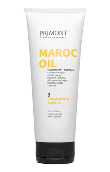 Mascara Maroc Oil 220 Gr Primont 0 Mascara Maroc Oil 220 Gr Primont 0