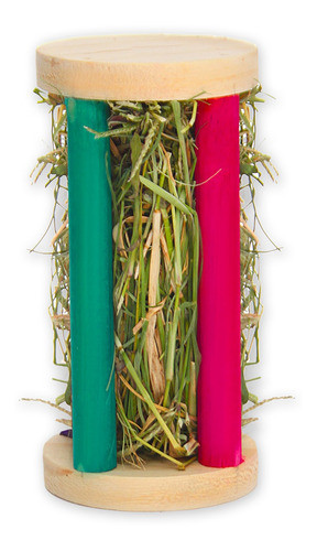 Super Kit Roedor 4 Peças Brinquedo Toca Ponte Porta Feno 1