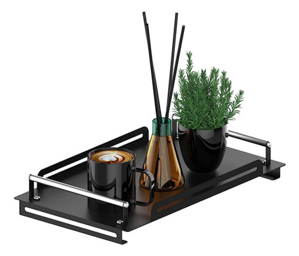 Encimera Organizadora De Baño, Bandeja Decorativa De Organiz 0