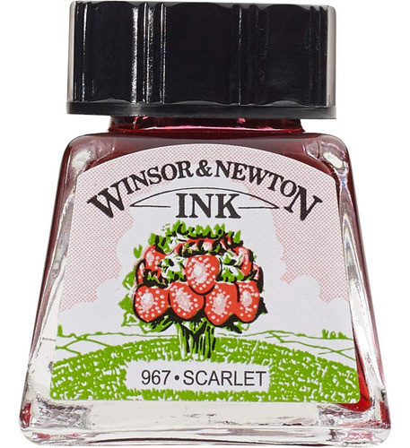 Tinta Para Dibujo Scarlet Winsor & Newton 14ml 0