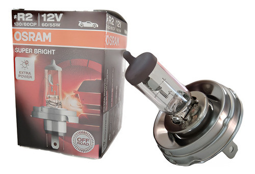 Lámpara 12 Volt Halógena Alta Y Baja 60/55w P45t Tractores. 0