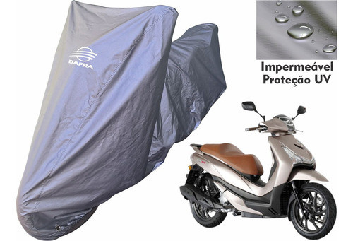Capa Moto Dafra Citycom Hd 300 De Tecido Impermeável 0