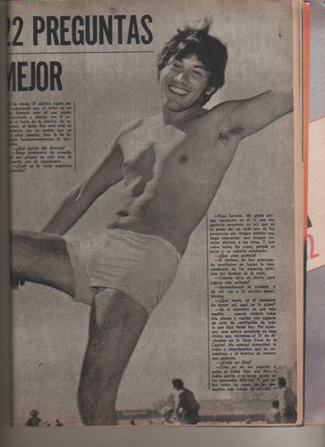 Revista Antena Año 1972 - L Favio, A Nadre, G Lousek, Piero 1