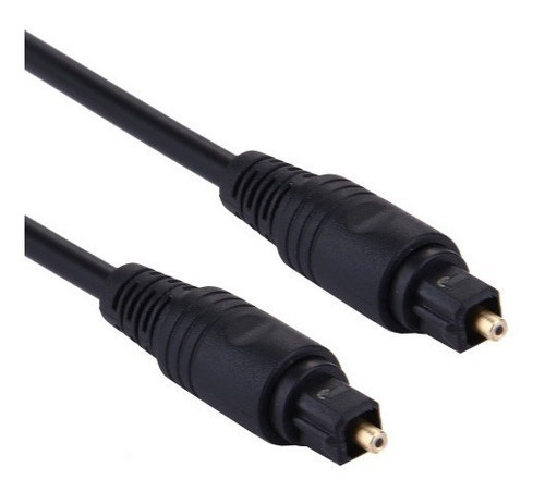 Cable Optico Digital Audio Fibra Optica 5 Mt Dorado Toslink 1