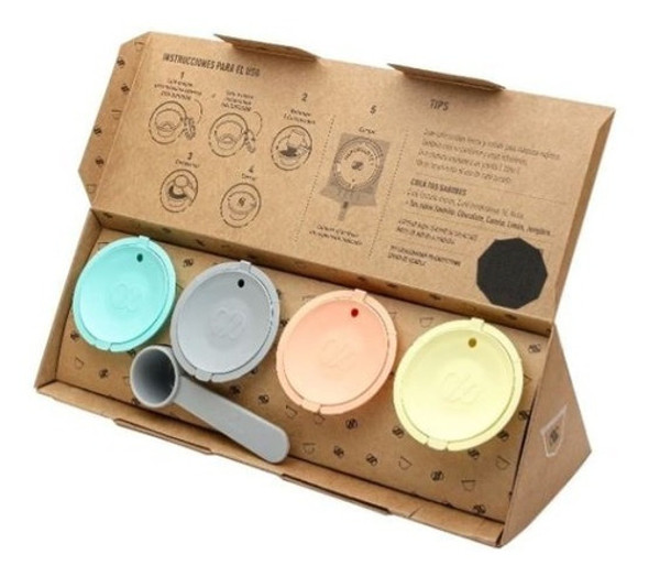 Cápsulas Recargables Dolce X 4 Unidades - Caffettino 0 Cápsulas Recargables Dolce X 4 Unidades - Caffettino 0