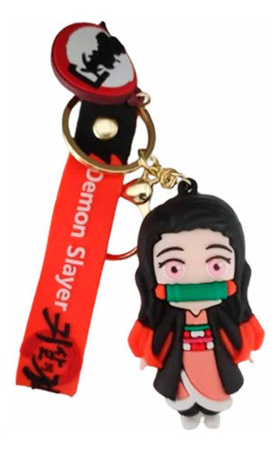 Llavero De Goma Demon Slayer - Nezuko 0