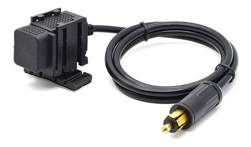 Adaptador Extension Doble Usb Para Toma Din Moto Ducati Bmw 1