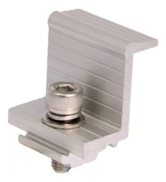 Kit C/ 02 Grampos Finais P/ Painel Solar 0