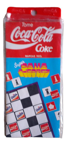 Juego De Mesa, Super Dama Ajedrez, Promocion Coca Cola 0