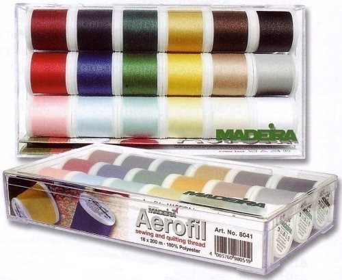 Madeira 20928041 Aerofil Thread 18 Carrete Caja De Regalo 0