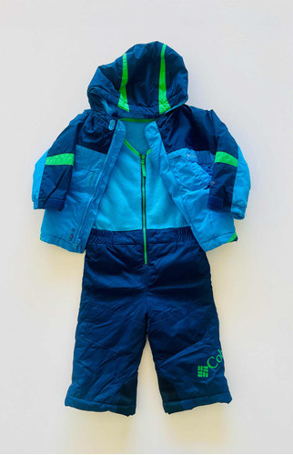Set De Enterito Y Campera De Nieve Columbia Para Niño 1