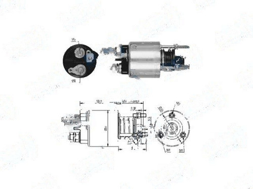 Solenoide Fiat Palio 1.6 Marelli 1