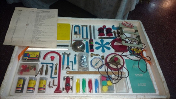 Juego Antiguo Elektromagno Armado De Circuitos 0