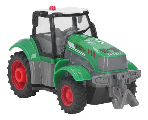 Trator Toy Head Farm Inertia Powered Smooth Edges Farmer 1