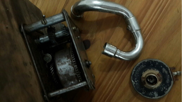 Antigua Vitrola Portátil Alemana Polydor Electrix 0