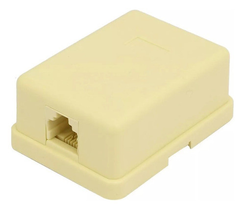 Roseta Americana Rj11 De Pared Autoadhesiva Telefonica 0