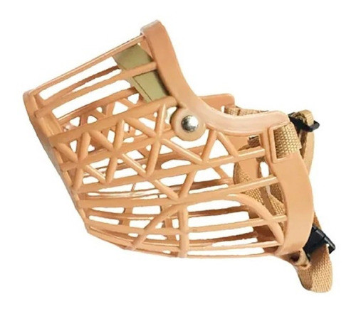 Bozal Canasto Mascotas Grandes Correa Regulable Suela Xxl 0